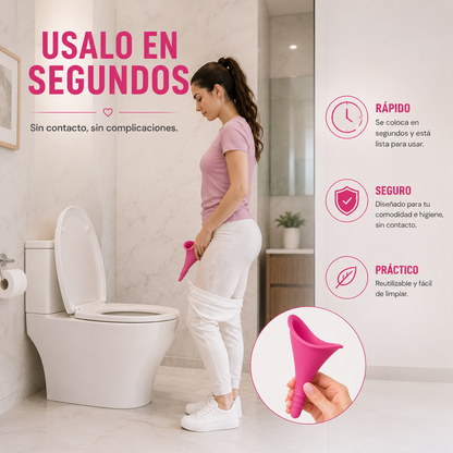 EcoFemme™ | Urinal femenino + estuche